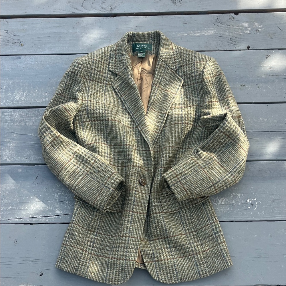 Ralph Lauren Classic wool Tweed Blazer
